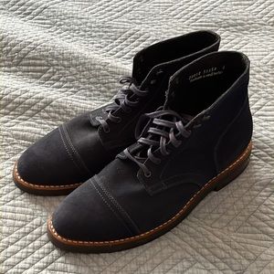 Thursday Boot Company Captain Navy Suede